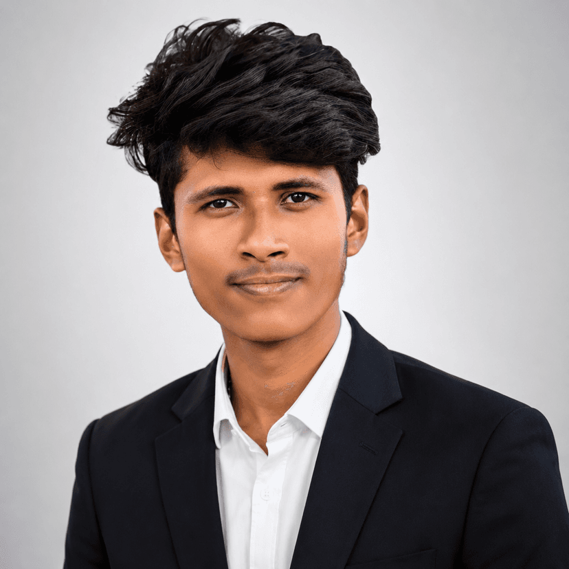 B. AKHIL — UI & UX DESIGNER